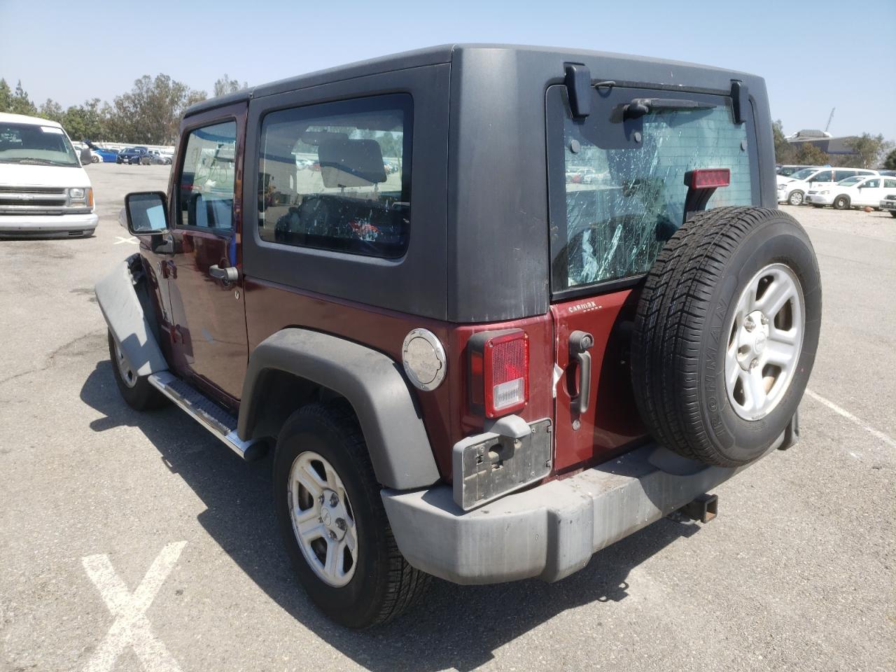 Photo 3 from auction – 2007 JEEP WRANGLER X with VIN 1J4FA241X7L193802