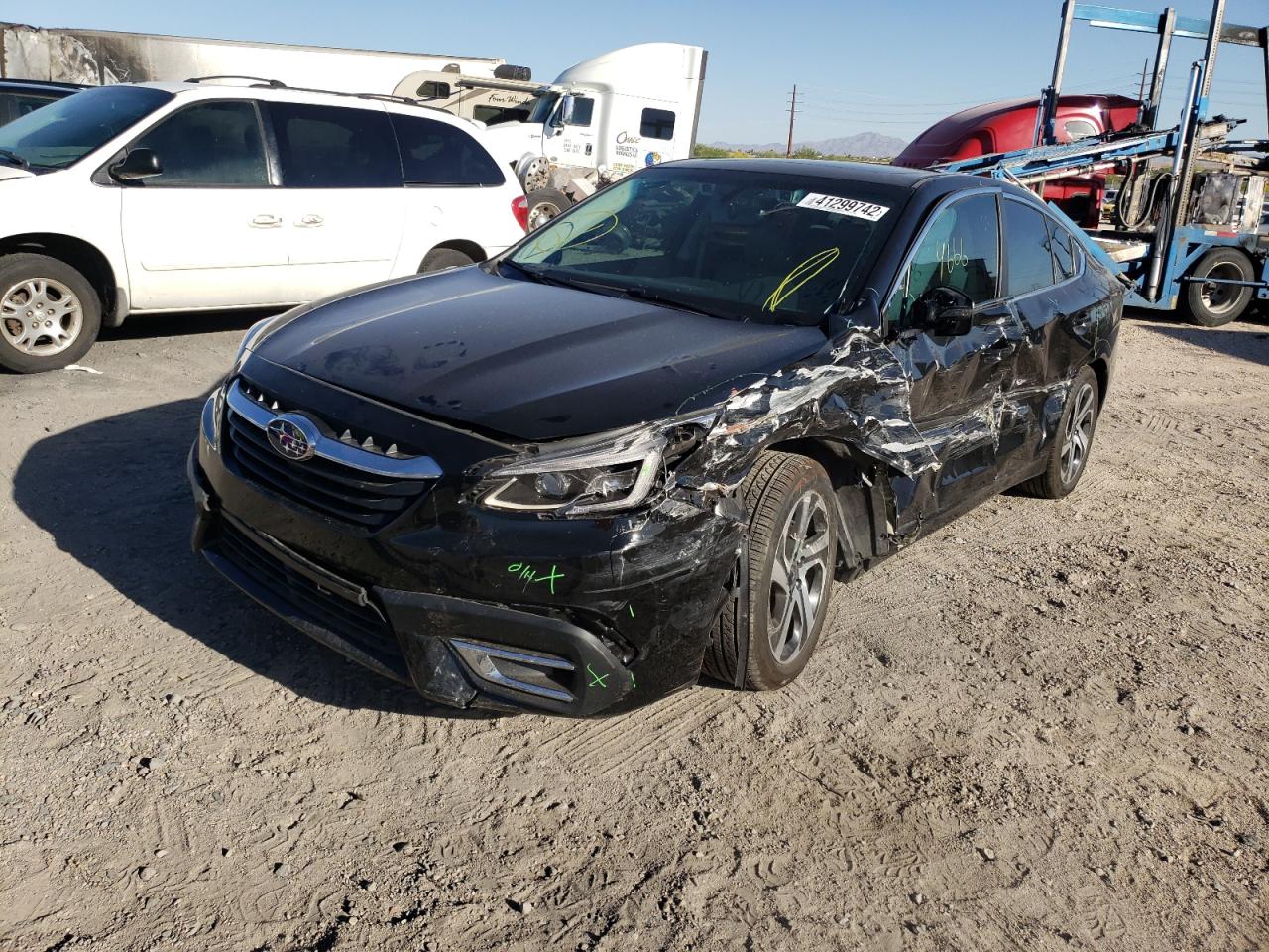 Photo 2 from auction – 2022 SUBARU LEGACY LIM with VIN 4S3BWAN60N3010057