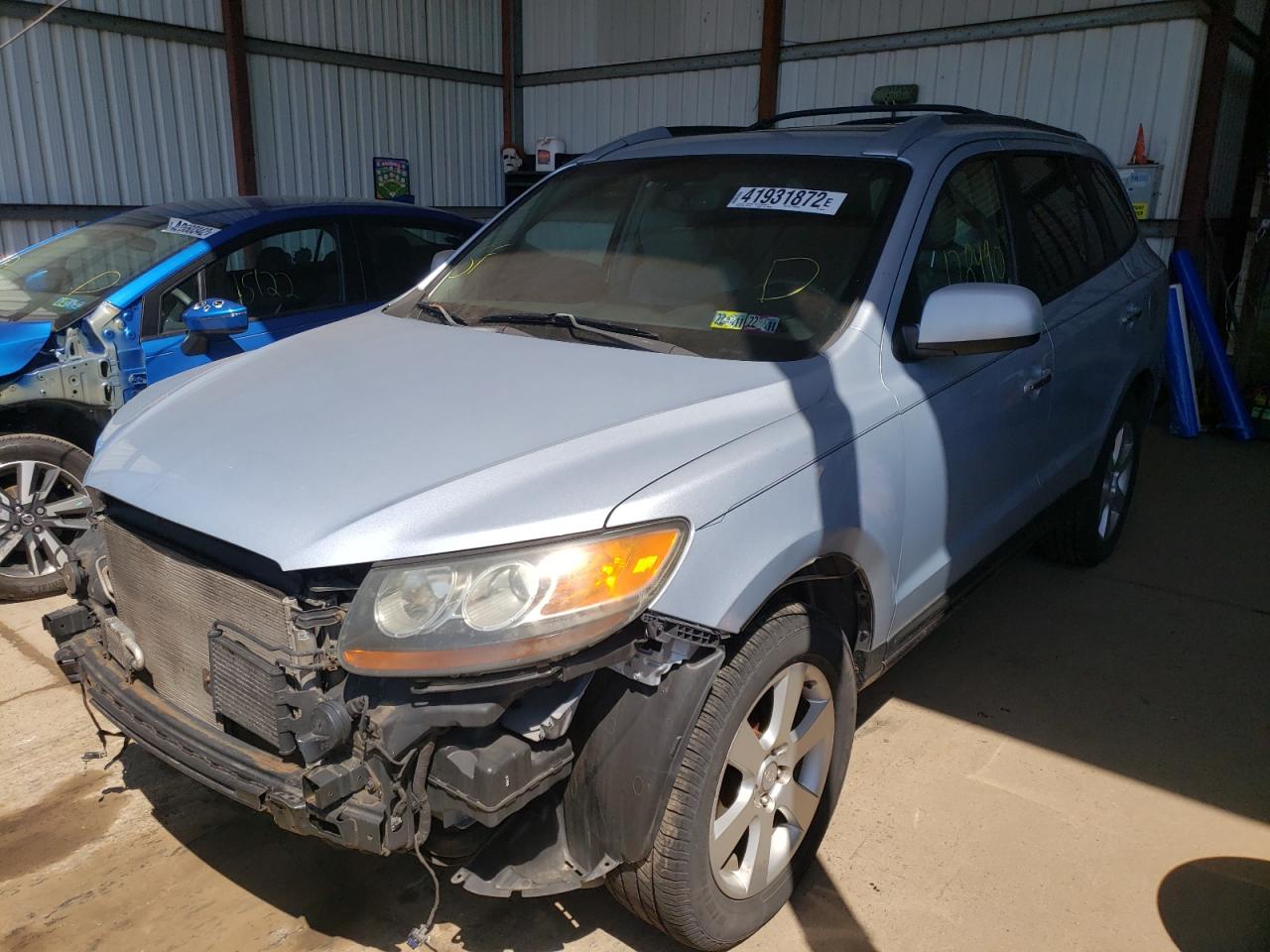 Photo 2 from auction – 2007 HYUNDAI SANTA FE S with VIN 5NMSH73E67H030969