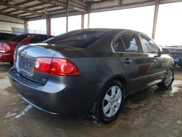 Photo 4 from auction – 2008 KIA OPTIMA LX with VIN KNAGE123985248529