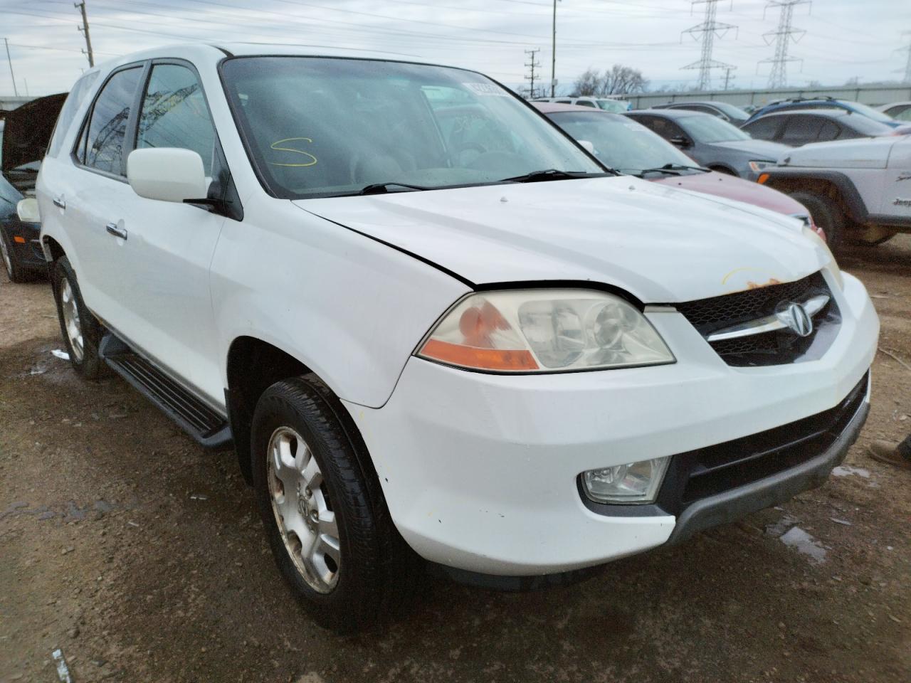 ACURA MDX 2002 with VIN 2HNYD18282H522189 - Photo from auction