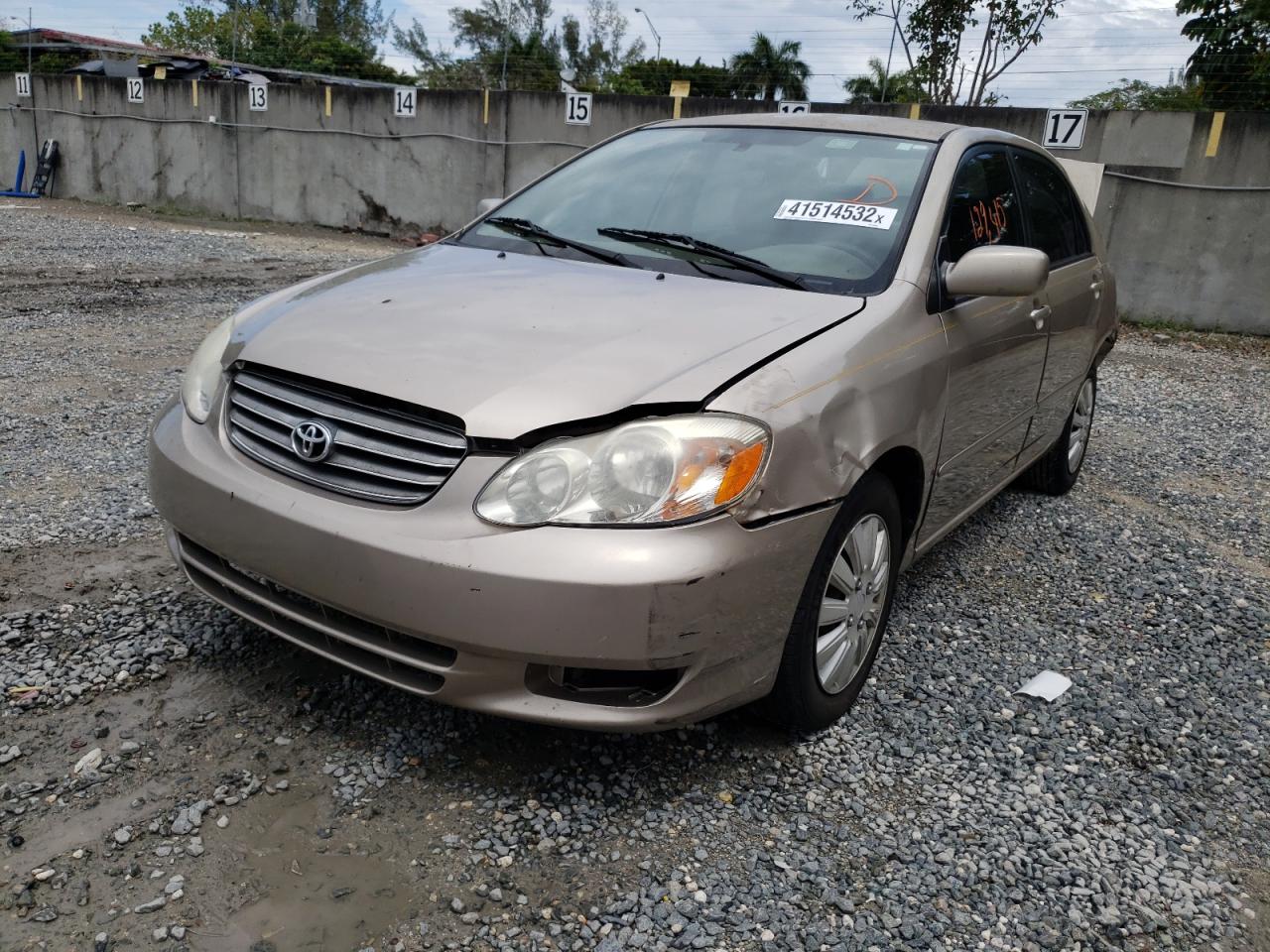 Photo 2 from auction – 2004 TOYOTA COROLLA CE with VIN 2T1BR32E64C246488