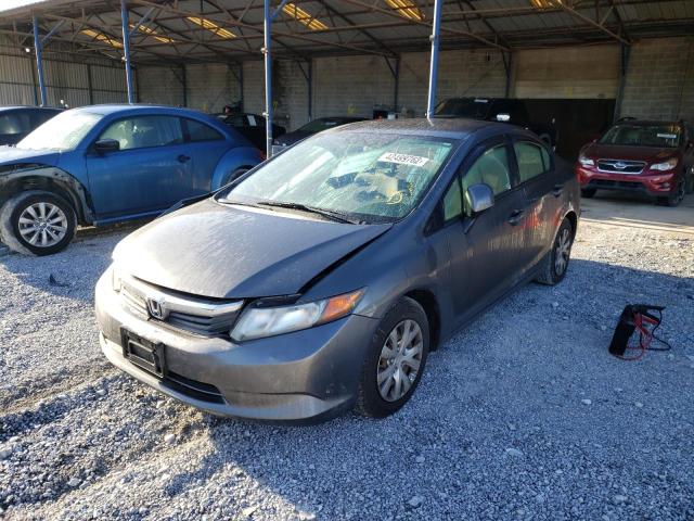 Photo 2 from auction – 2012 HONDA CIVIC LX with VIN 2HGFB2F52CH324765