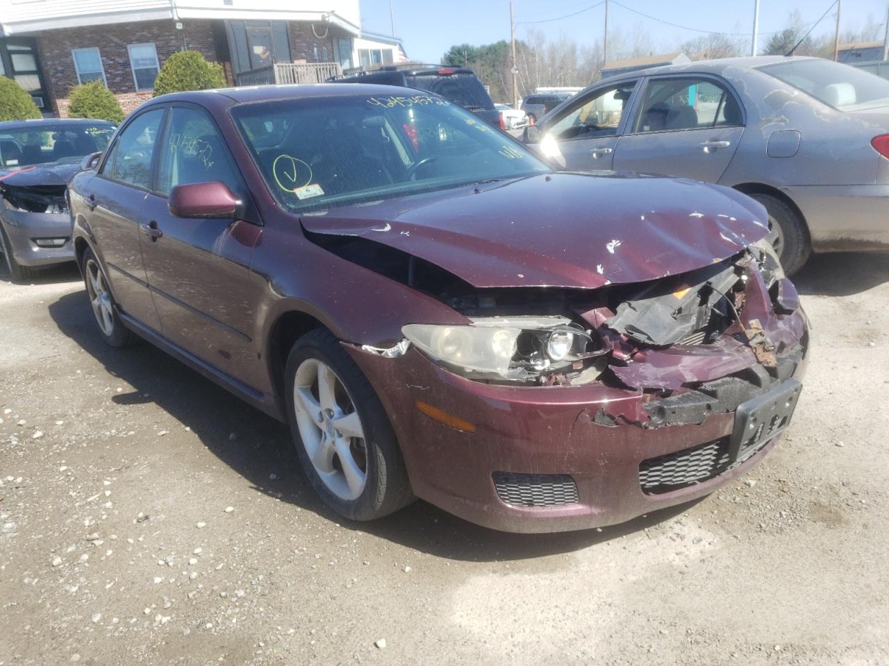 MAZDA 6 I 2007 with VIN 1YVHP80C875M47027 - Photo from auction