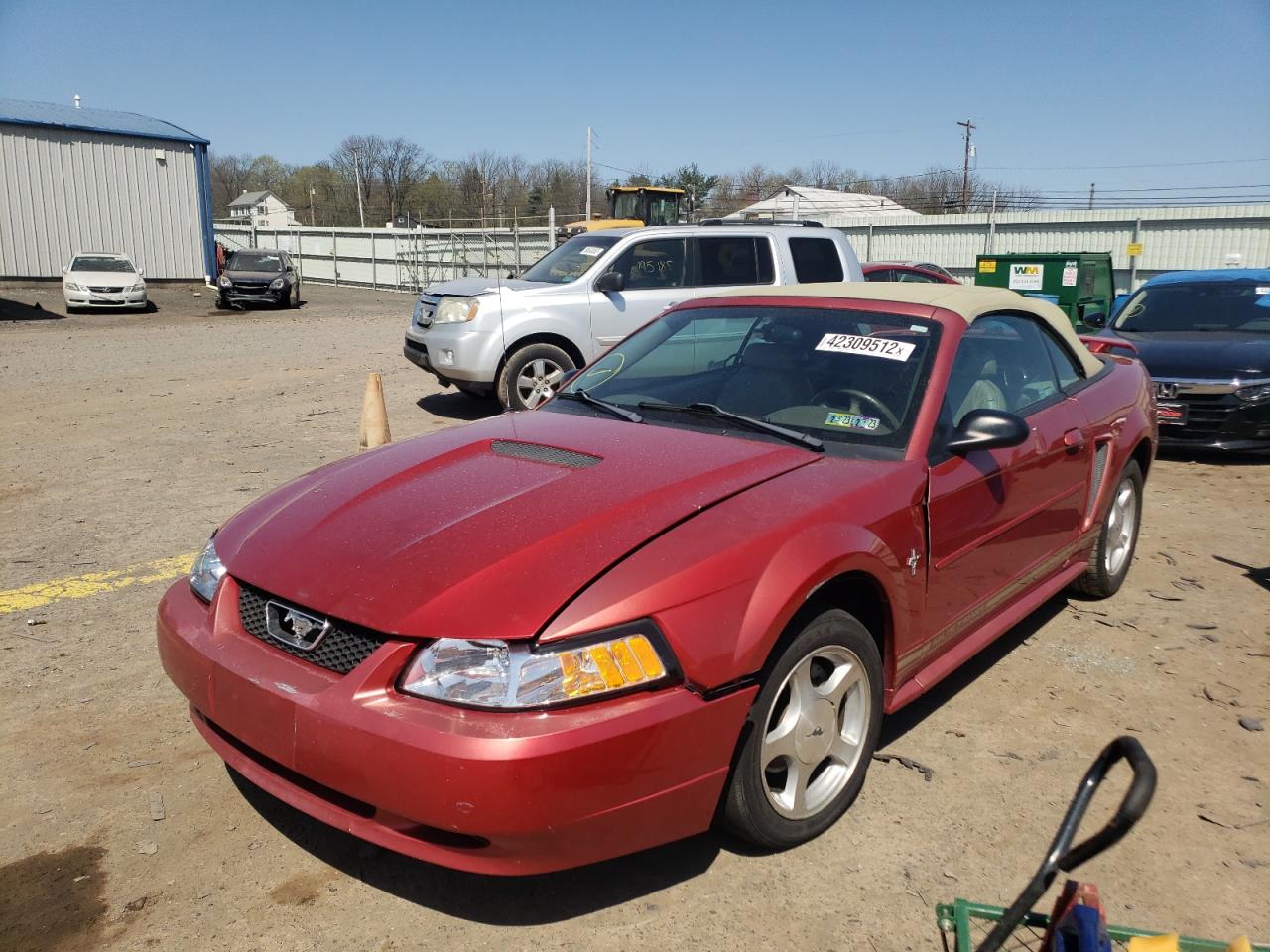 Photo 2 from auction – 2001 FORD MUSTANG with VIN 1FAFP44431F188513