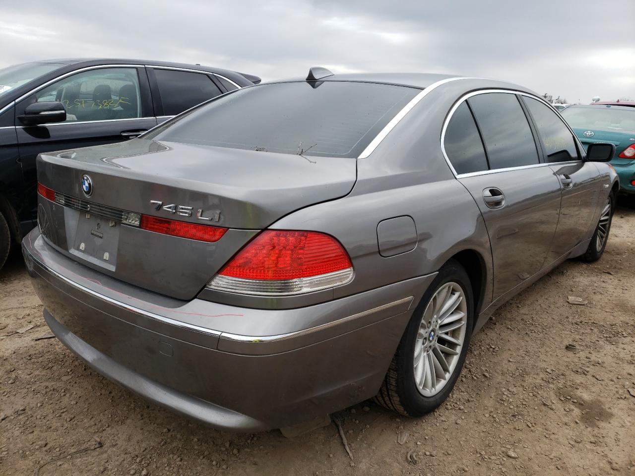 Photo 4 from auction – 2003 BMW 745 LI with VIN WBAGN63433DS43216