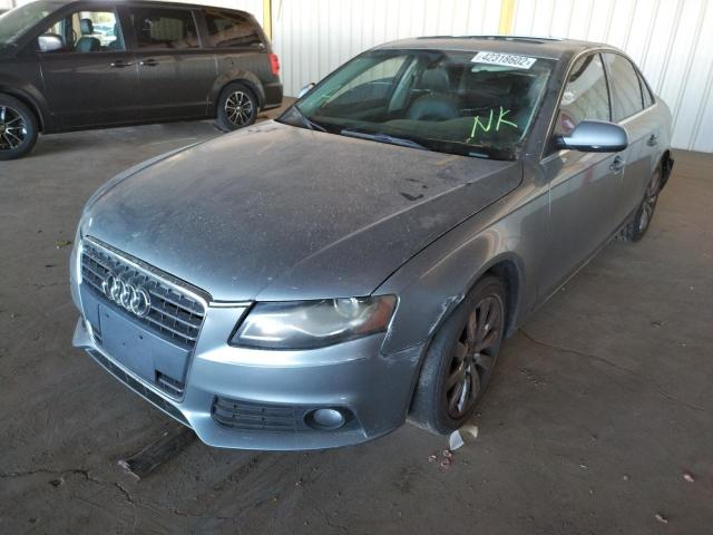 Photo 2 from auction – 2010 AUDI A4 PREMIUM with VIN WAUEFAFL2AN040335