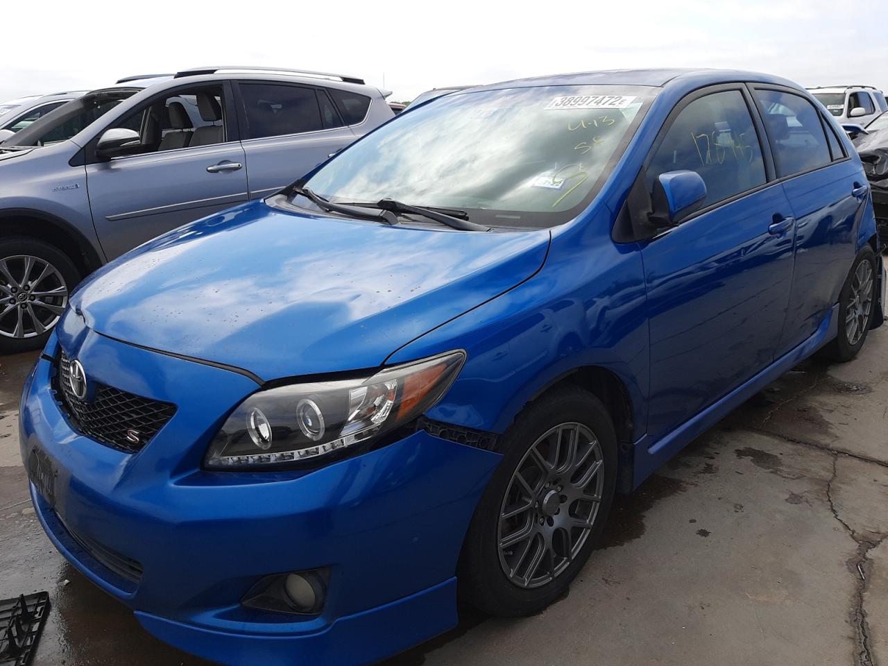 Photo 2 from auction – 2009 TOYOTA COROLLA BA with VIN 1NXBU40EX9Z094194