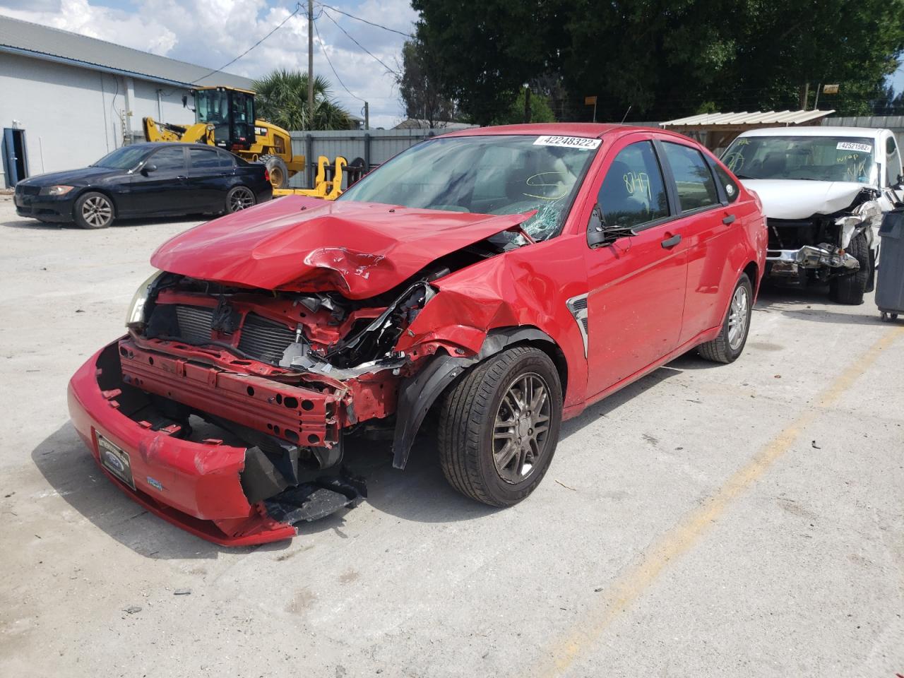 Photo 2 from auction – 2008 FORD FOCUS SE with VIN 1FAHP35NX8W252714