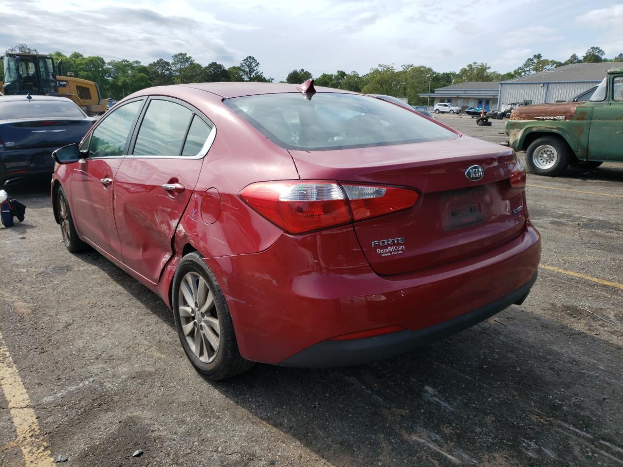 Photo 3 from auction – 2014 KIA FORTE EX with VIN KNAFX4A83E5196699