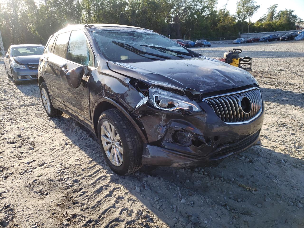 BUICK ENVISION E 2017 with VIN LRBFXBSA9HD006342 - Photo from auction