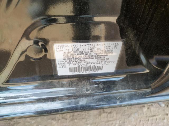 Photo 10 from auction – 2018 NISSAN VERSA S with VIN 3N1CN7AP2JL819408