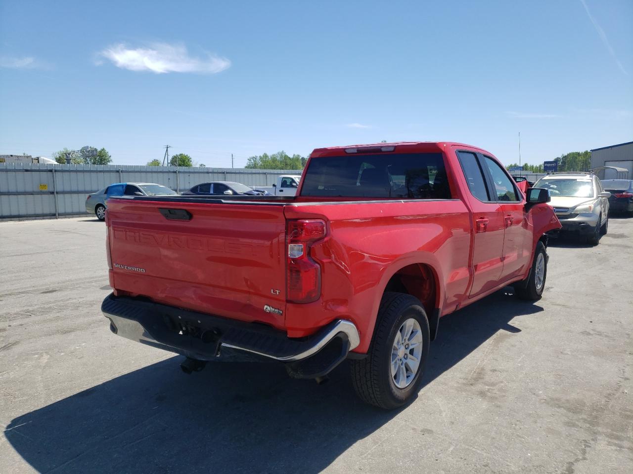 Photo 4 from auction – 2021 CHEVROLET SILVERADO with VIN 1GCRWCED3MZ435843