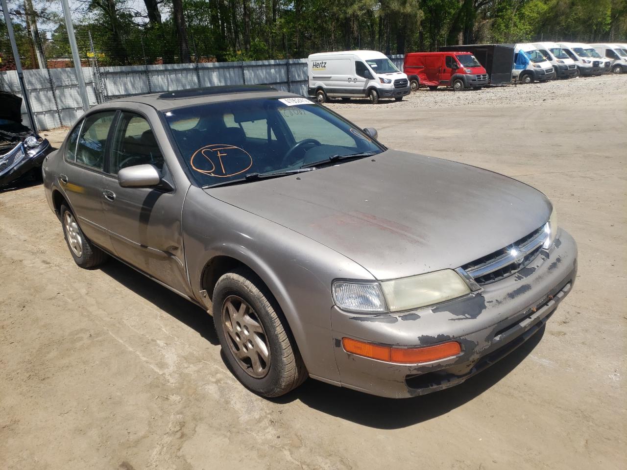 NISSAN MAXIMA GLE 1999 with VIN JN1CA21D0XT208298 - Photo from auction