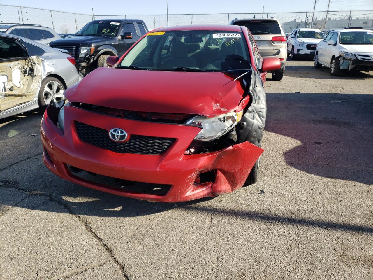 Photo 9 from auction – 2010 TOYOTA COROLLA BA with VIN 2T1BU4EE1AC278759