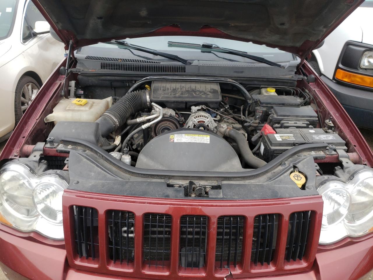 Photo 7 from auction – 2008 JEEP GRAND CHER with VIN 1J8GR48K98C142674