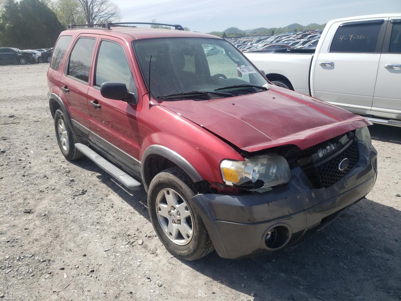 Photo 1 from auction – 2006 FORD ESCAPE XLT with VIN 1FMYU93166KA41791