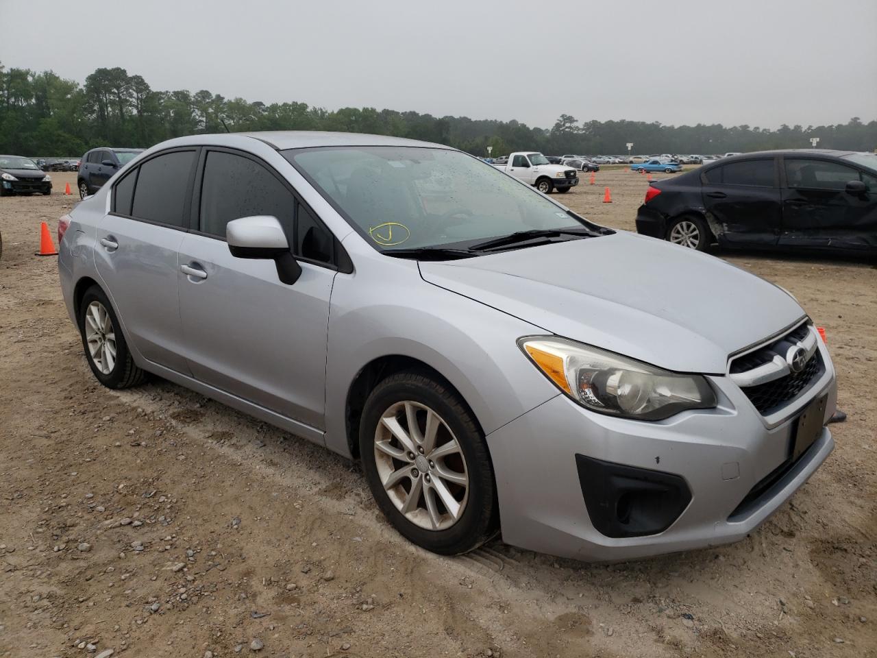 SUBARU IMPREZA PR 2012 with VIN JF1GJAC68CH030876 - Photo from auction