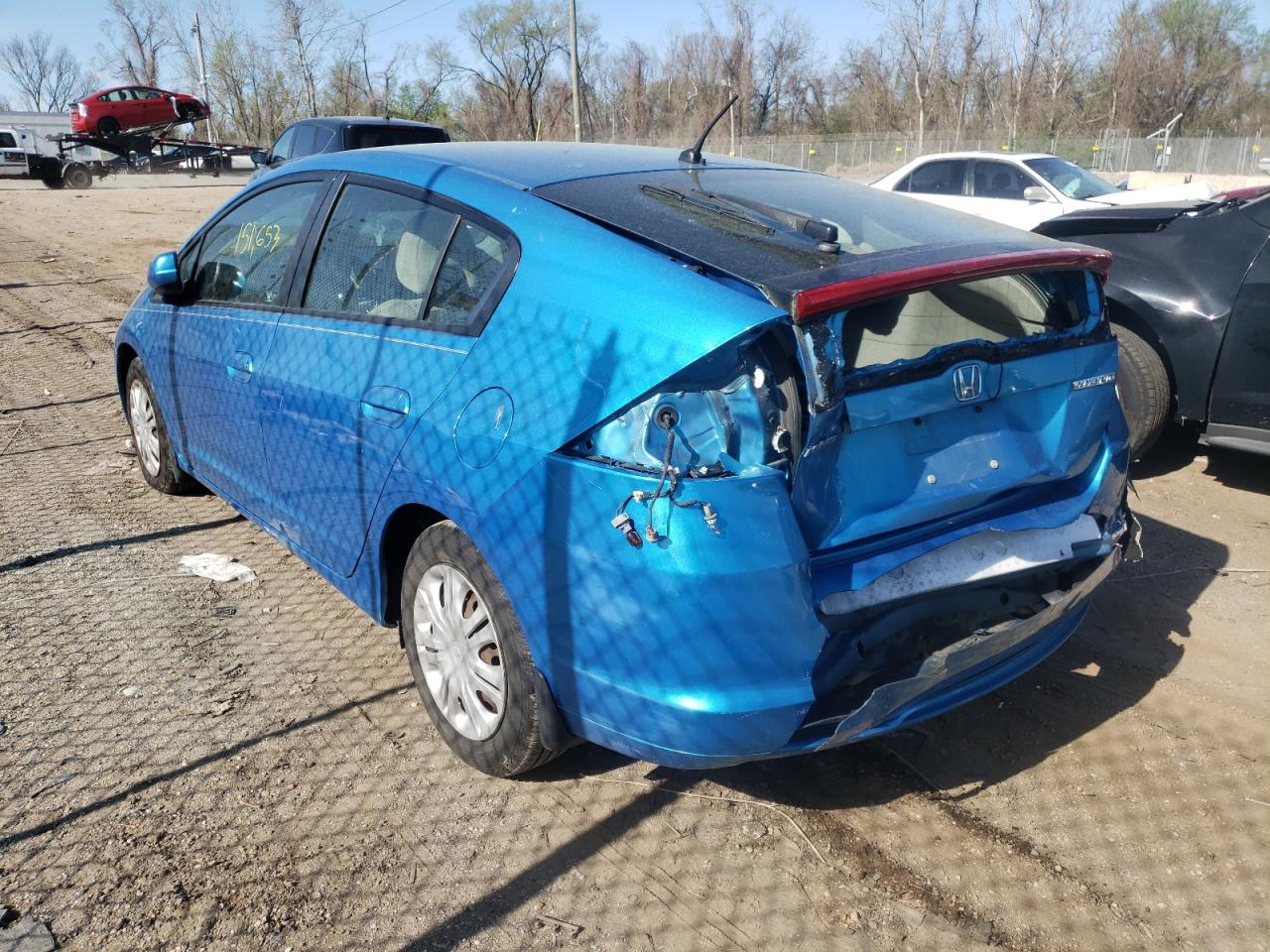 Photo 3 from auction – 2010 HONDA INSIGHT LX with VIN JHMZE2H55AS034248