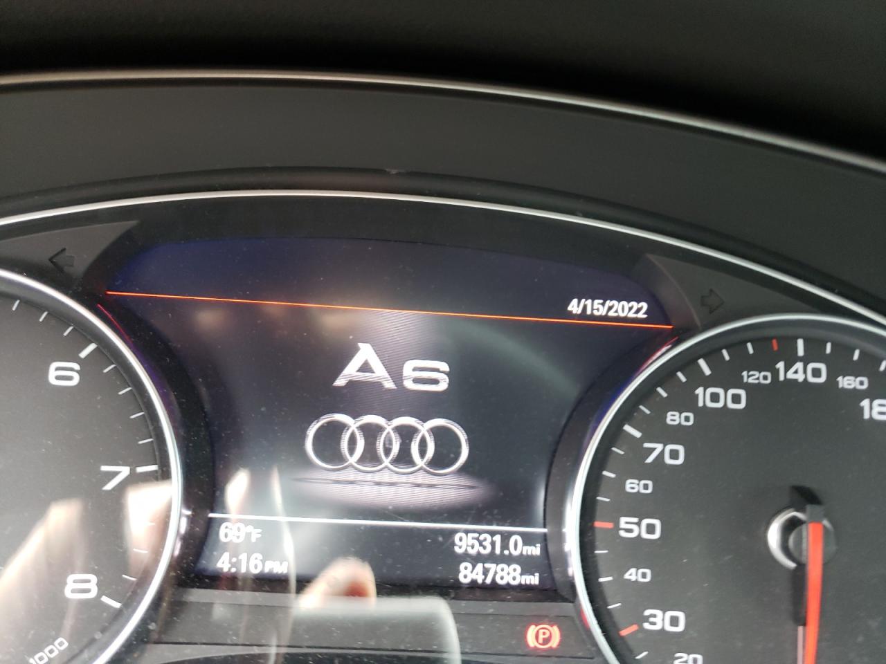 Photo 8 from auction – 2016 AUDI A6 PREMIUM with VIN WAUFGAFC0GN126978