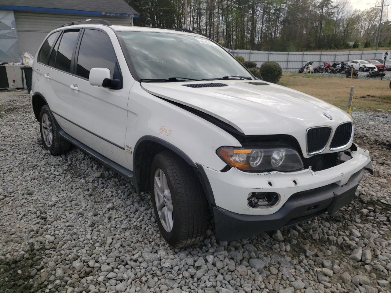Photo 1 from auction – 2006 BMW X5 3.0I with VIN 5UXFA13536LY30577