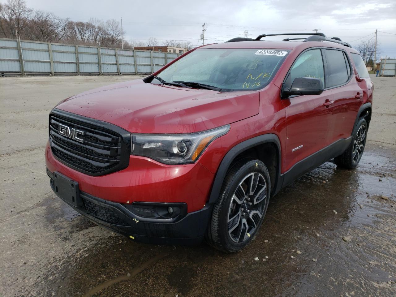 Photo 2 from auction – 2019 GMC ACADIA SLT with VIN 1GKKNULS8KZ149127