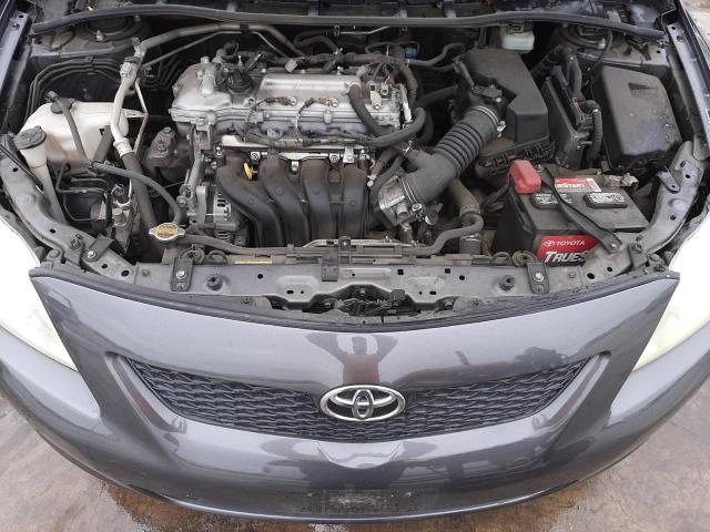 Photo 7 from auction – 2009 TOYOTA COROLLA BA with VIN JTDBL40E499089454