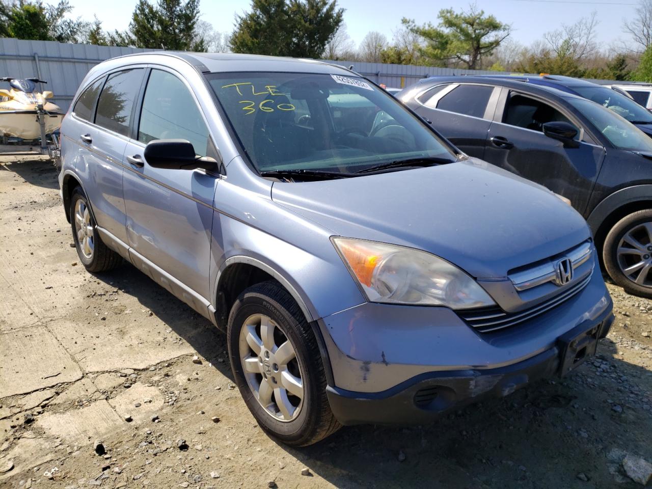 HONDA CR-V EX 2008 with VIN JHLRE48508C002702 - Photo from auction