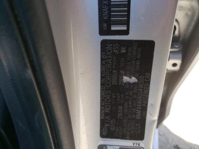 Photo 10 from auction – 2016 KIA FORTE LX with VIN KNAFX4A68G5498300