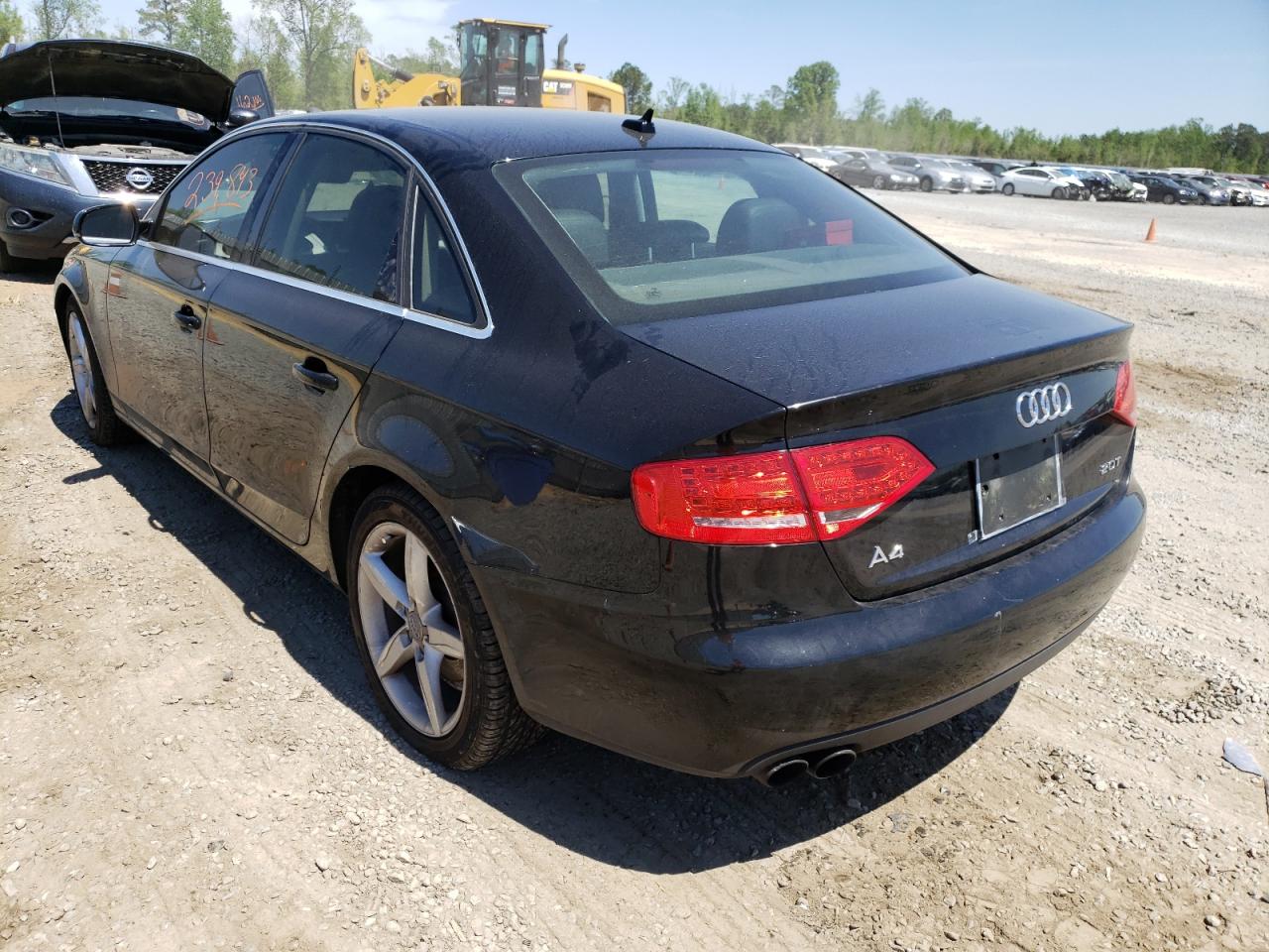 Photo 3 from auction – 2012 AUDI A4 PREMIUM with VIN WAUAFAFL2CA114765