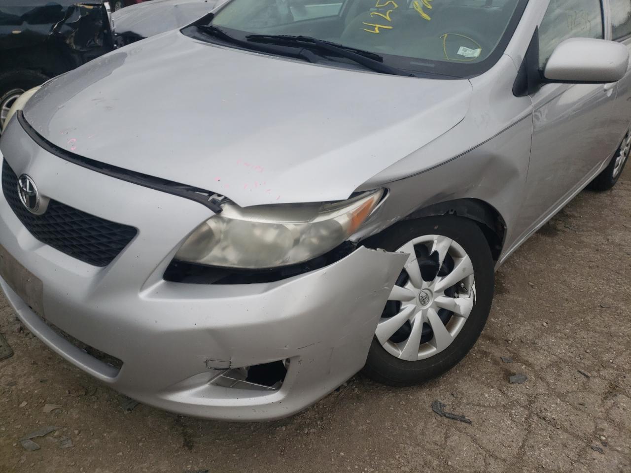 Photo 9 from auction – 2010 TOYOTA COROLLA BA with VIN 1NXBU4EE9AZ256961