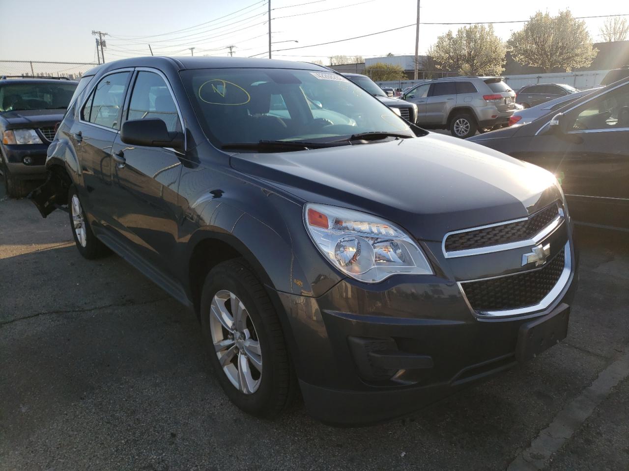 CHEVROLET EQUINOX LS 2013 with VIN 2GNALBEK4D1230708 - Photo from auction