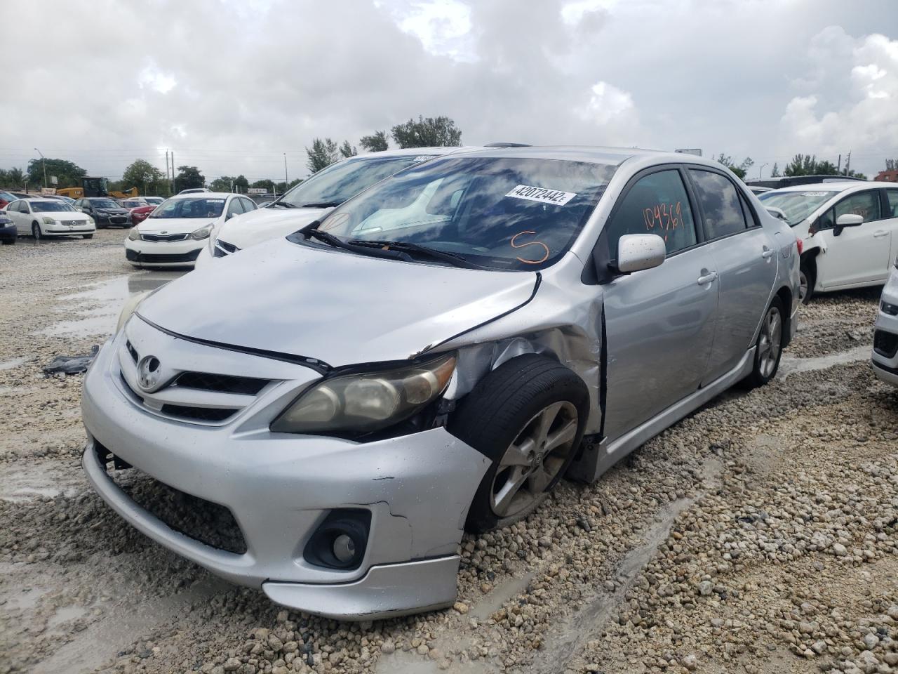Photo 2 from auction – 2011 TOYOTA COROLLA BA with VIN 2T1BU4EE3BC699156