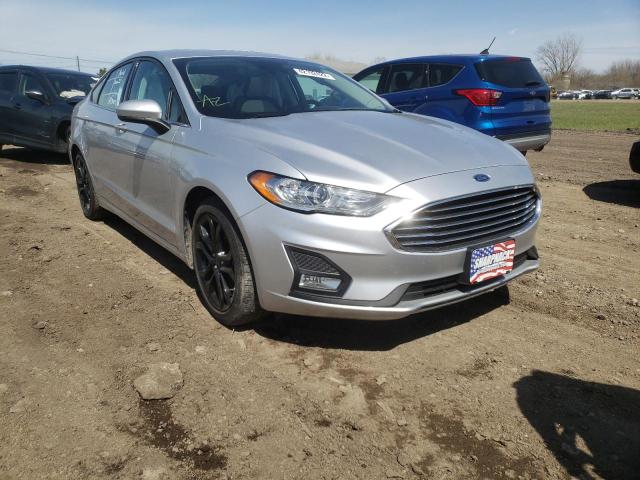 FORD FUSION SE 2019 with VIN 3FA6P0HD9KR130025 - Photo from auction