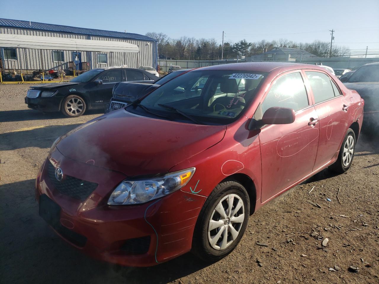 Photo 2 from auction – 2010 TOYOTA COROLLA with VIN 2T1BU4EE6AC236605