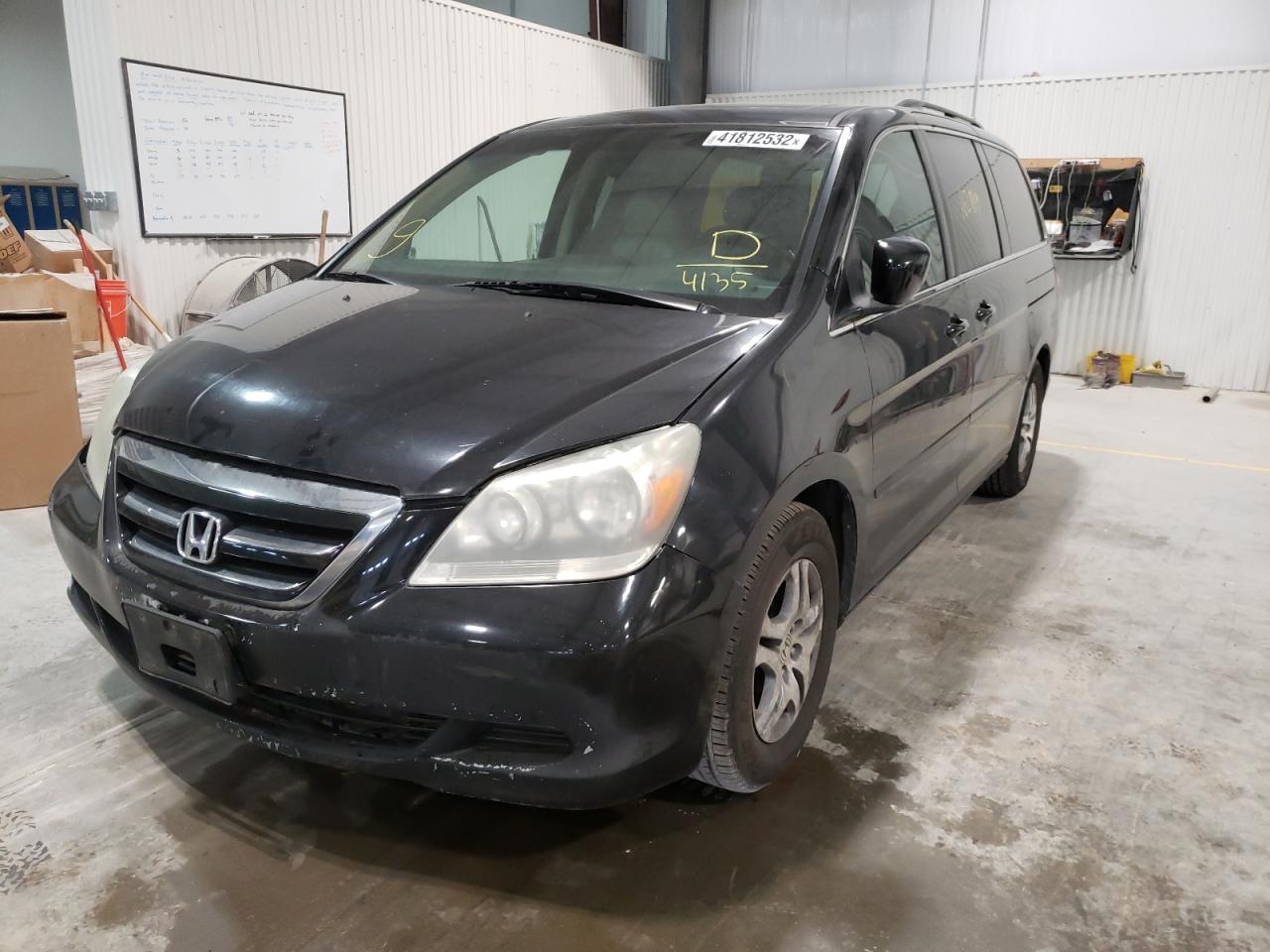 Photo 2 from auction – 2007 HONDA ODYSSEY EX with VIN 5FNRL38697B034135