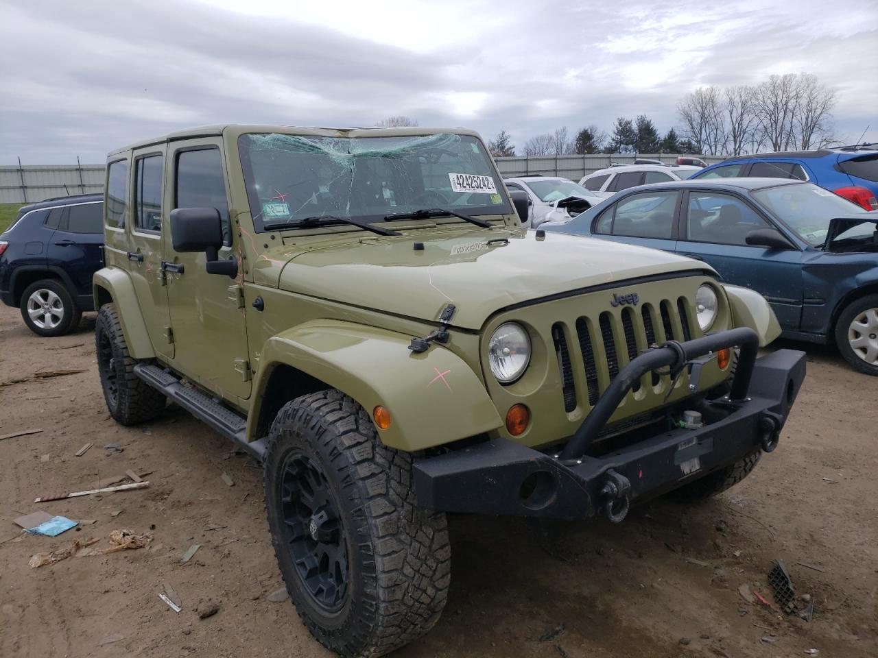 JEEP WRANGLER U 2013 with VIN 1C4BJWEG6DL628020 - Photo from auction