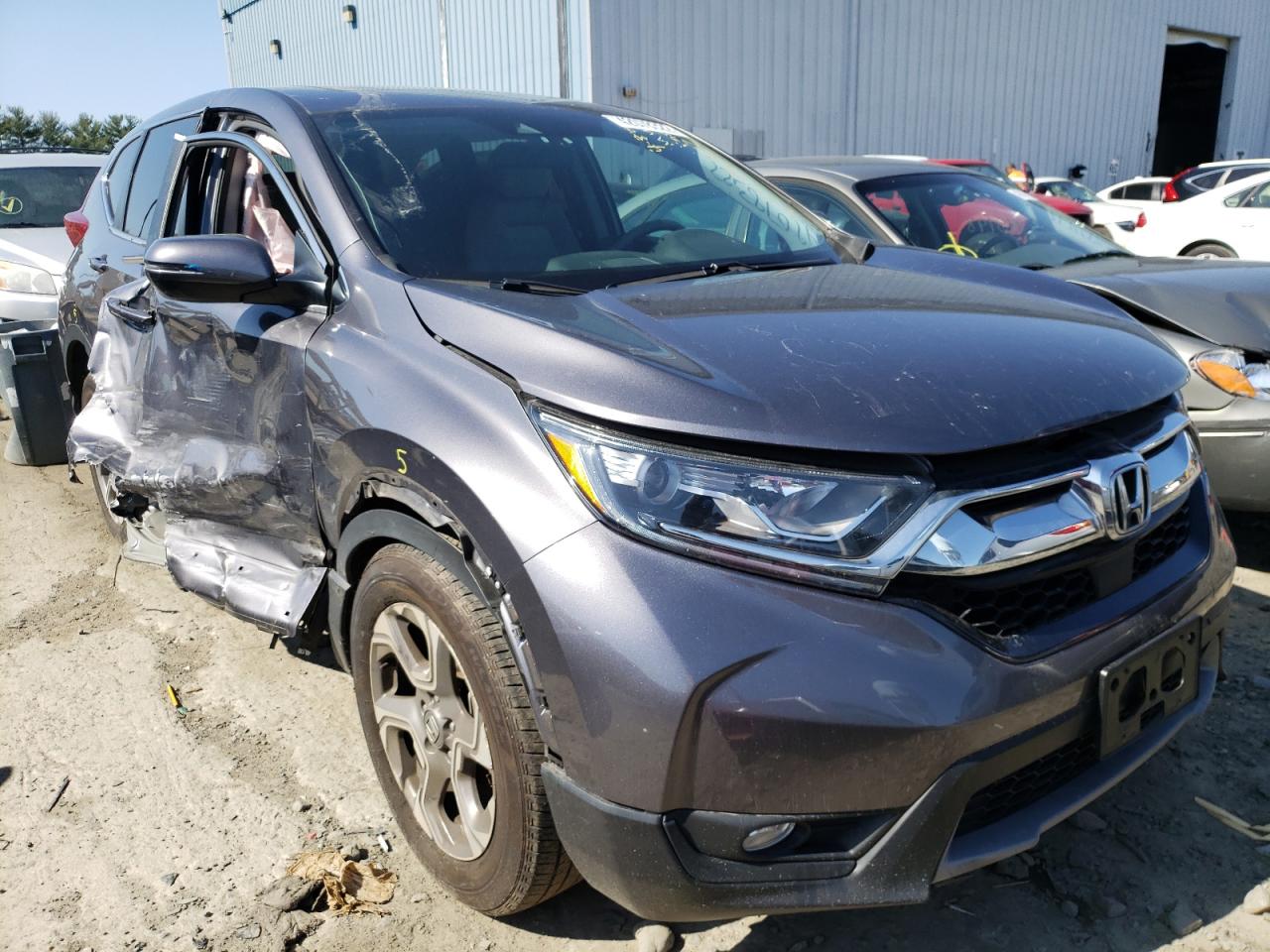 Photo 1 from auction – 2018 HONDA CR-V EX with VIN 7FARW2H53JE026262