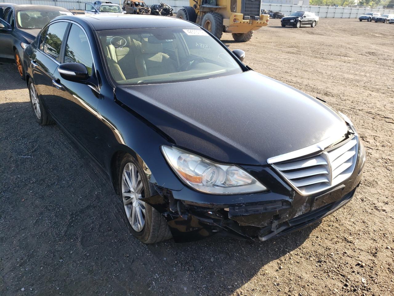 HYUNDAI GENESIS 3. 2010 with VIN KMHGC4DEXAU079489 - Photo from auction
