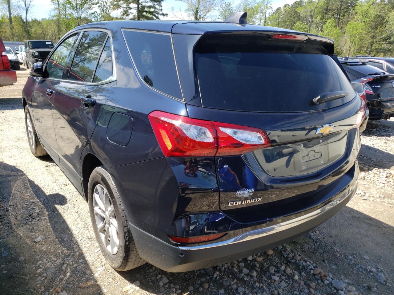 Photo 3 from auction – 2020 CHEVROLET EQUINOX LT with VIN 3GNAXKEV5LS673256