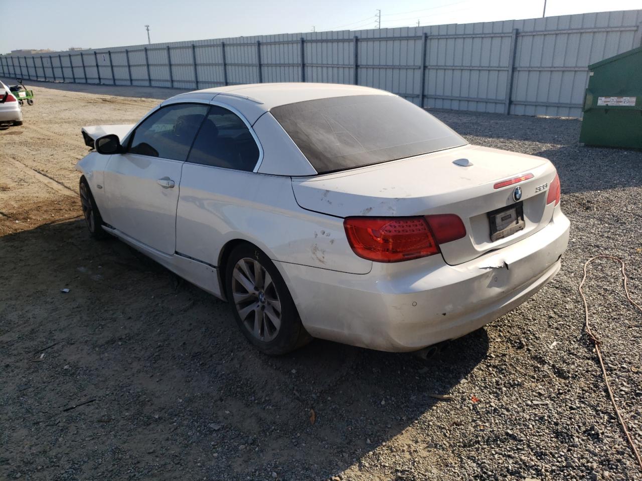 Photo 3 from auction – 2012 BMW 328 I with VIN WBADW3C54CE823009