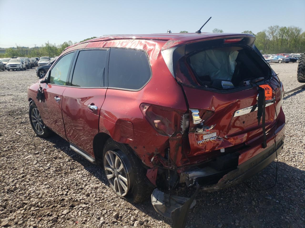 Photo 3 from auction – 2014 NISSAN PATHFINDER with VIN 5N1AR2MN7EC692514