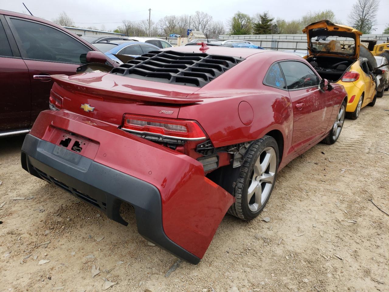 Photo 4 from auction – 2014 CHEVROLET CAMARO LT with VIN 2G1FC1E34E9153349