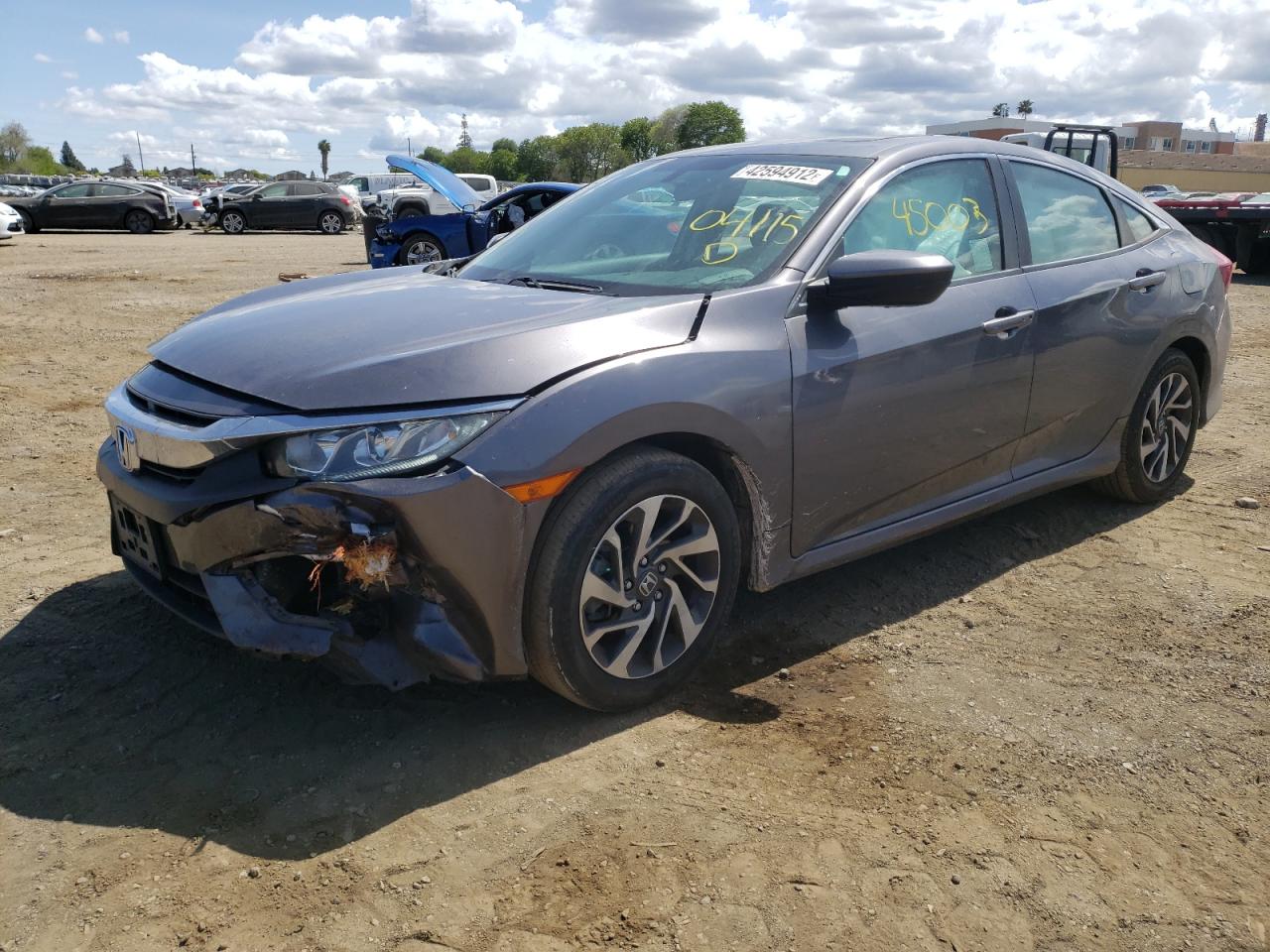 Photo 2 from auction – 2016 HONDA CIVIC EX with VIN 19XFC2F73GE224091