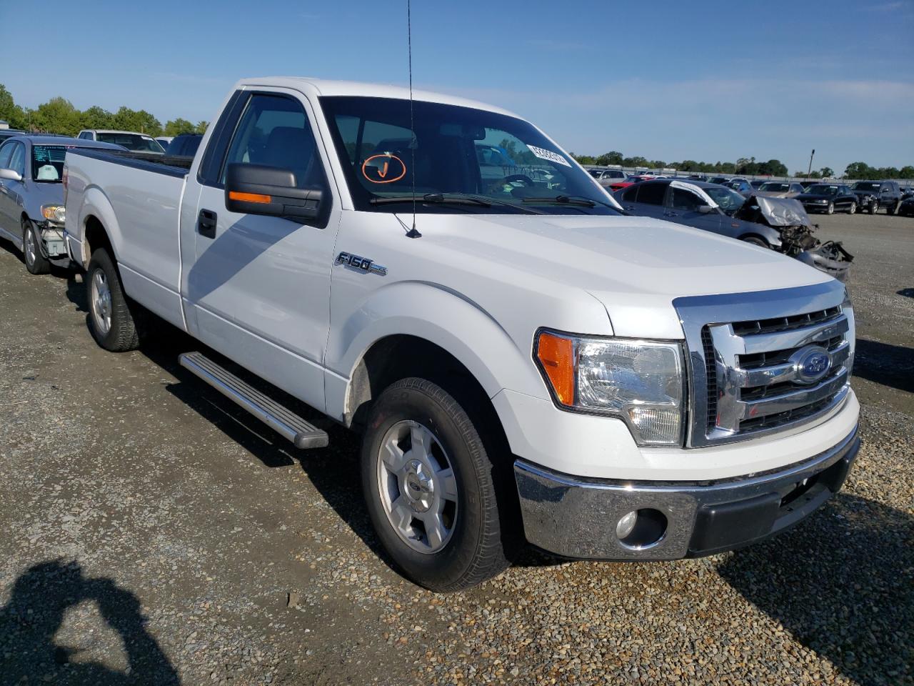 FORD F150 2010 with VIN 1FTMF1CW7AKC33014 - Photo from auction