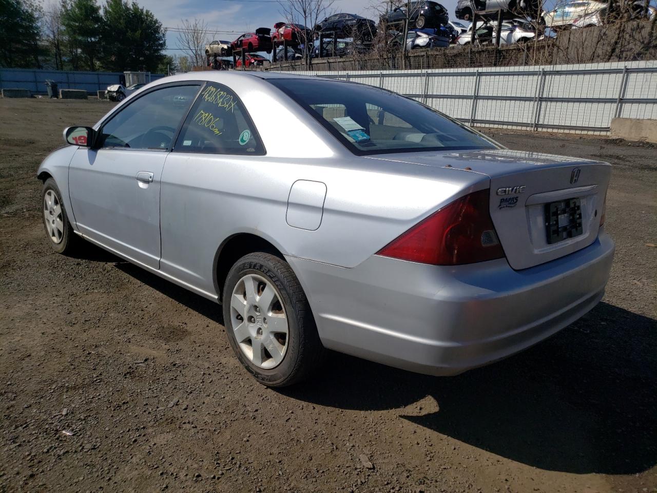 Photo 3 from auction – 2002 HONDA CIVIC EX with VIN 1HGEM21952L035557