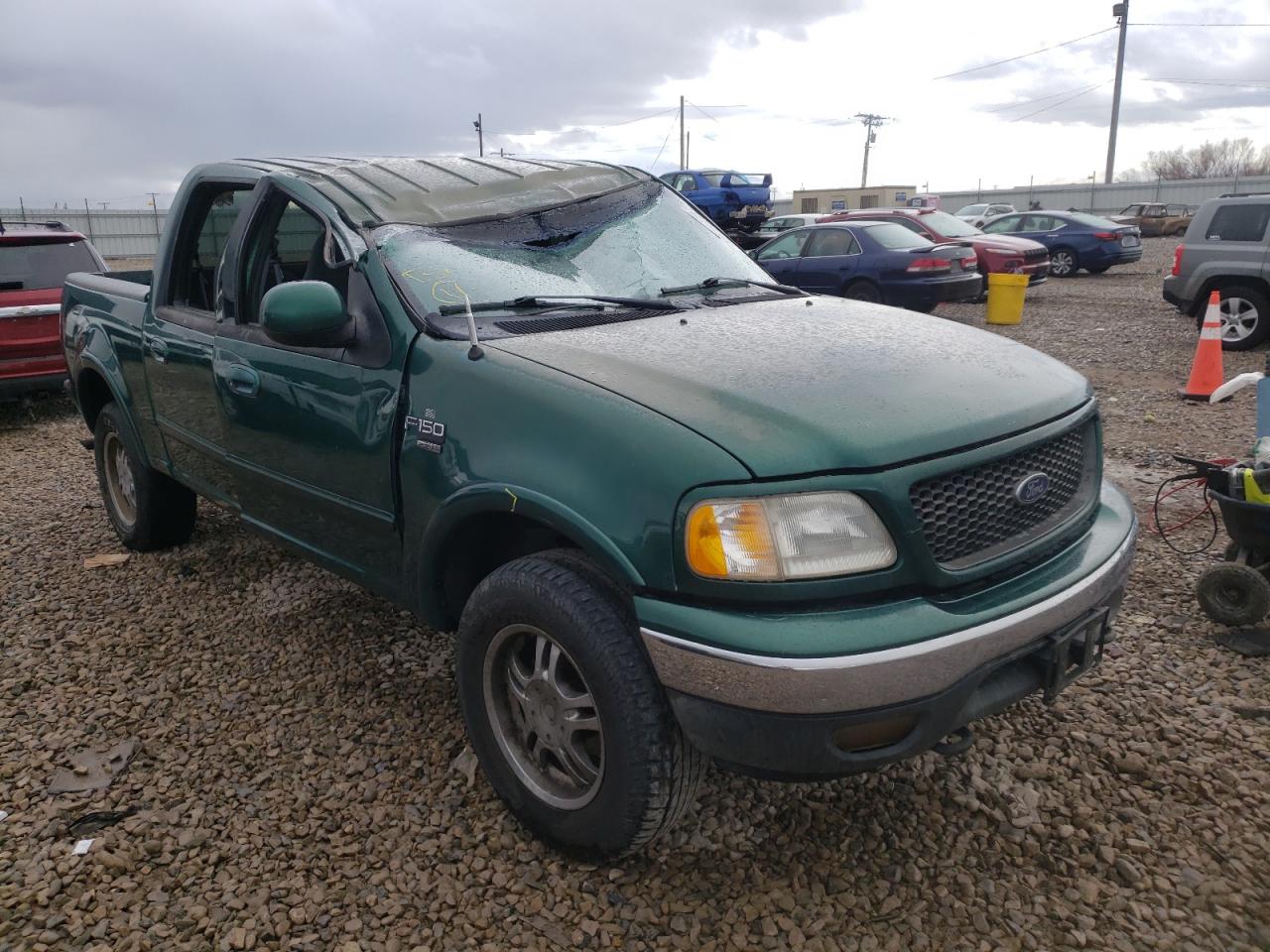 FORD F150 SUPER 2001 with VIN 1FTRW08LX1KE09116 - Photo from auction