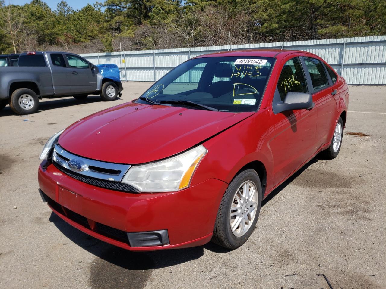 Photo 2 from auction – 2009 FORD FOCUS with VIN 1FAHP35N29W191103