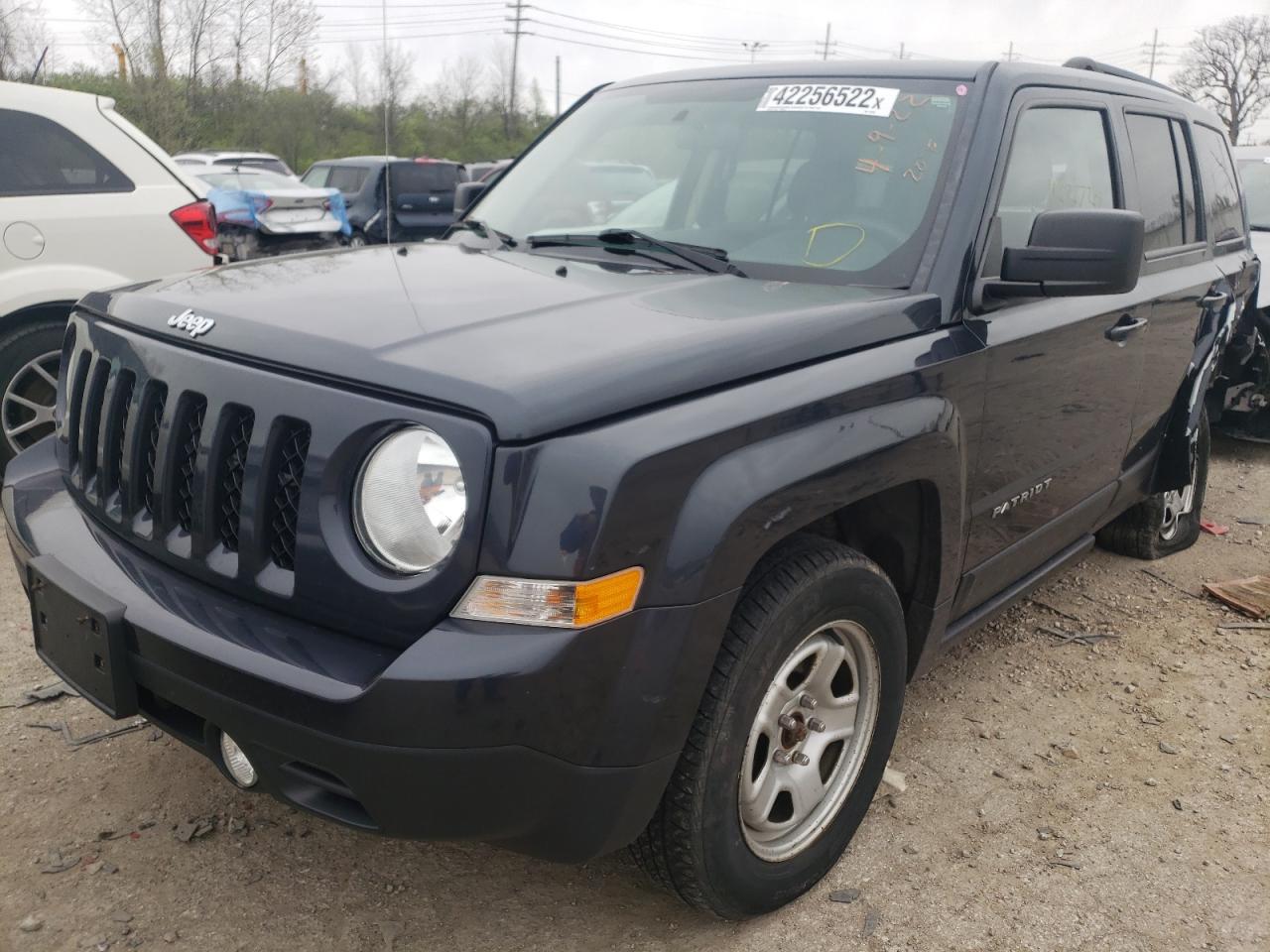 Photo 2 from auction – 2015 JEEP PATRIOT SP with VIN 1C4NJPBB9FD204596