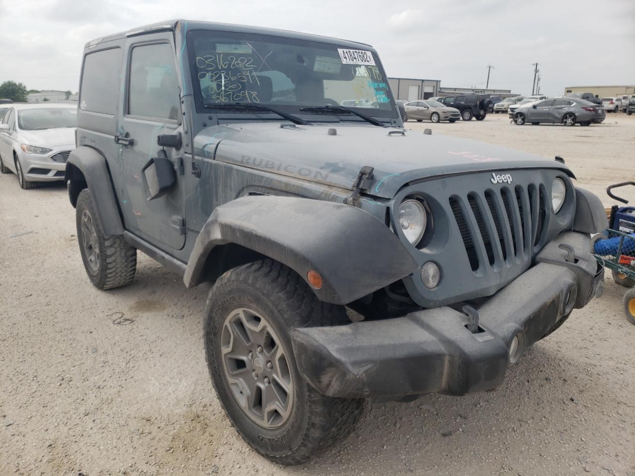 JEEP WRANGLER R 2015 with VIN 1C4BJWCG3FL567098 - Photo from auction
